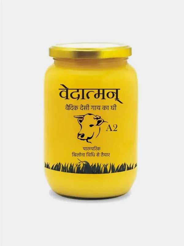 Vedatman A2 Cow Ghee 1 liter bottle