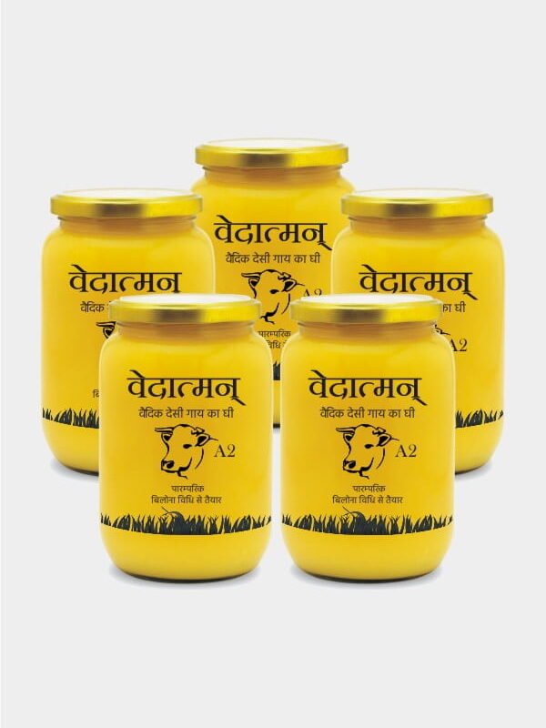 Vedatman A2 Cow Ghee 5 litre Combo