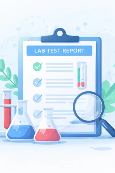 Vedatman A2 Cow Ghee NABL Lab Test Report