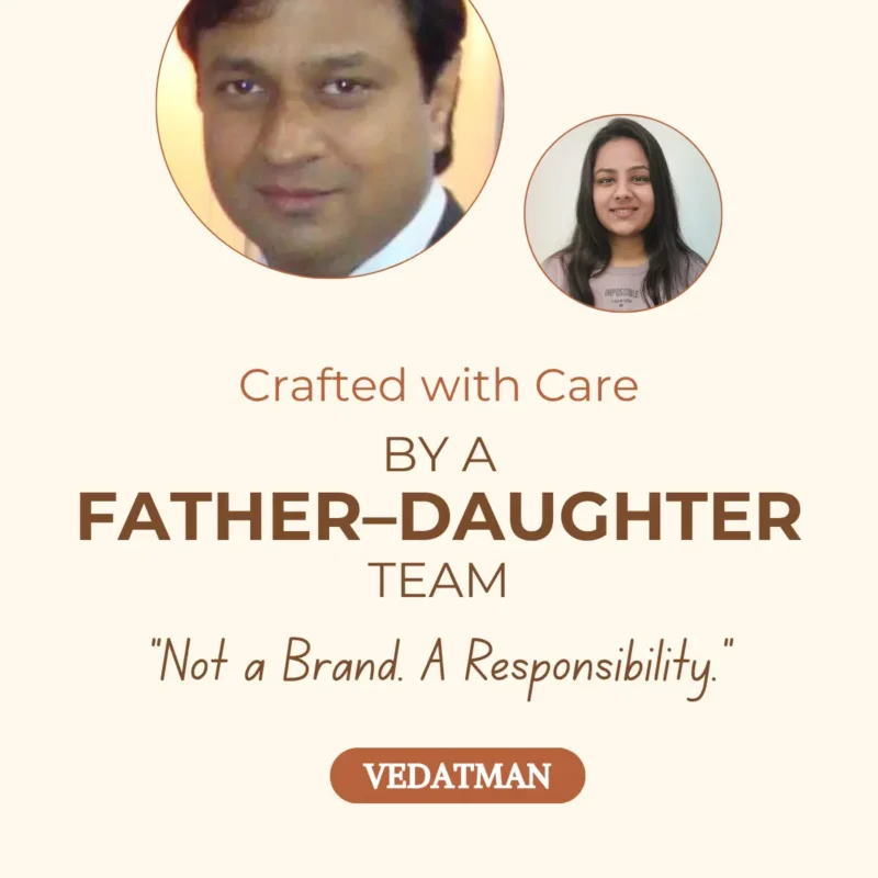Founders of Vedatman – father daughter team behind A2 Bilona ghee